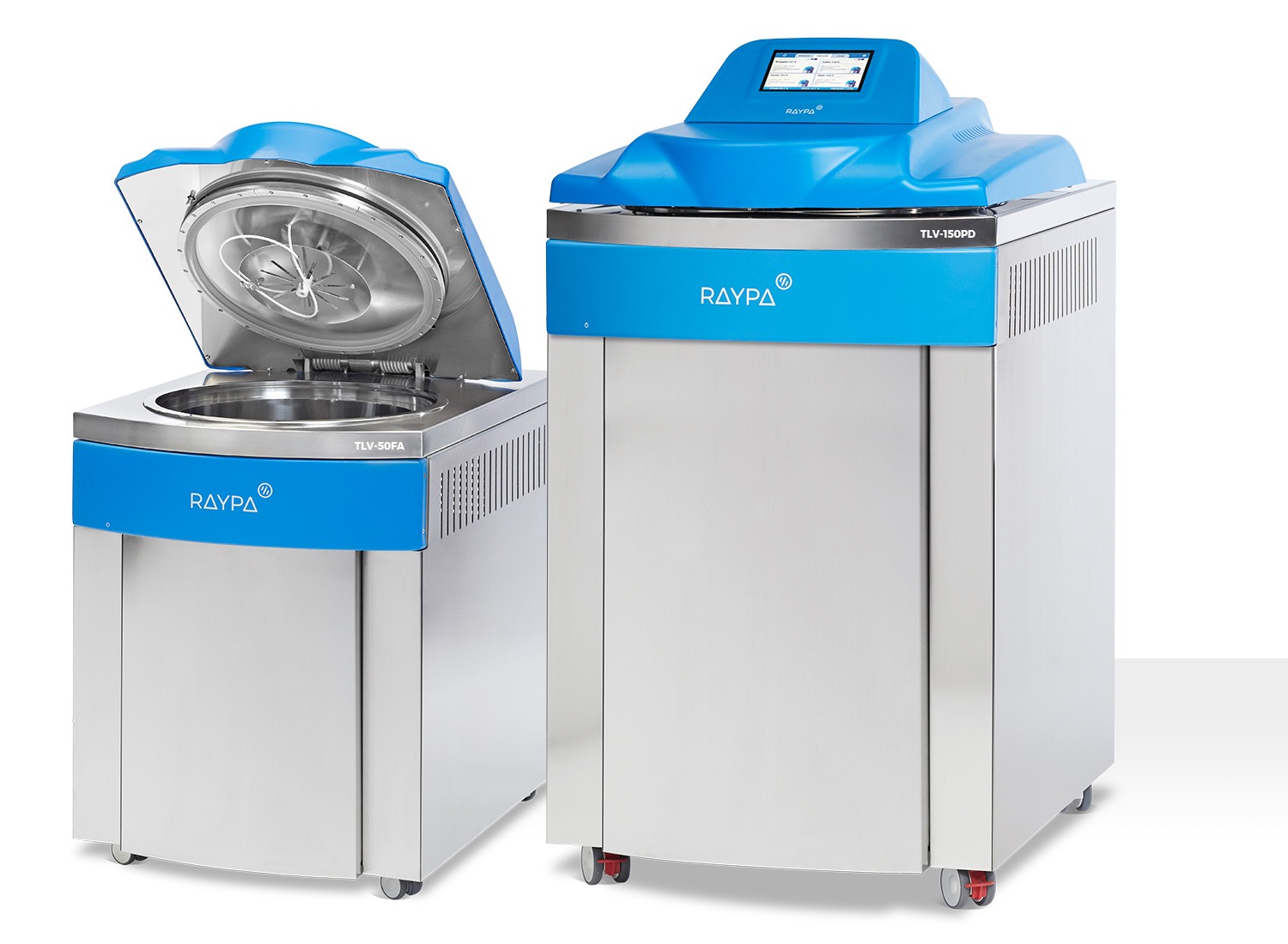 Autoclaves verticais Top line da RAYPA