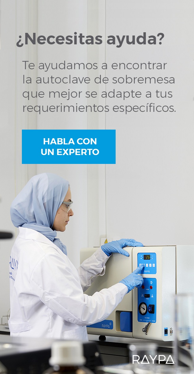 Habla con un experto en autoclaves de sobremesa