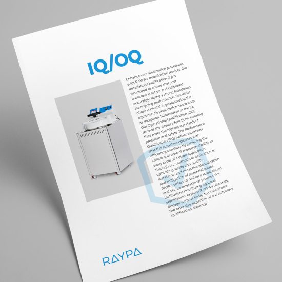 Documentação IQ-OQ para autoclave RAYPA