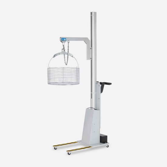 RAYPA mobile basket lifting crane autoclave accessory