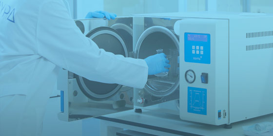 Autoclave de laboratório