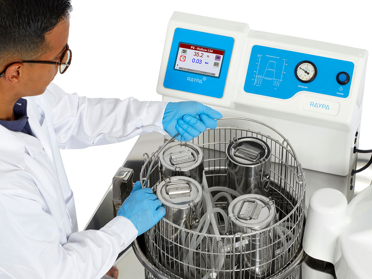 RAYPA autoclaves para centros de investigacion 2