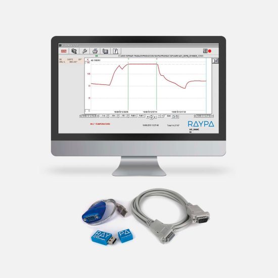 Software SW7000 para autoclave RAYPA