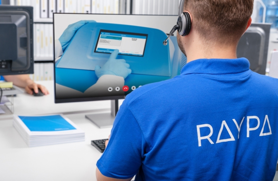 RAYPA's remote technical service