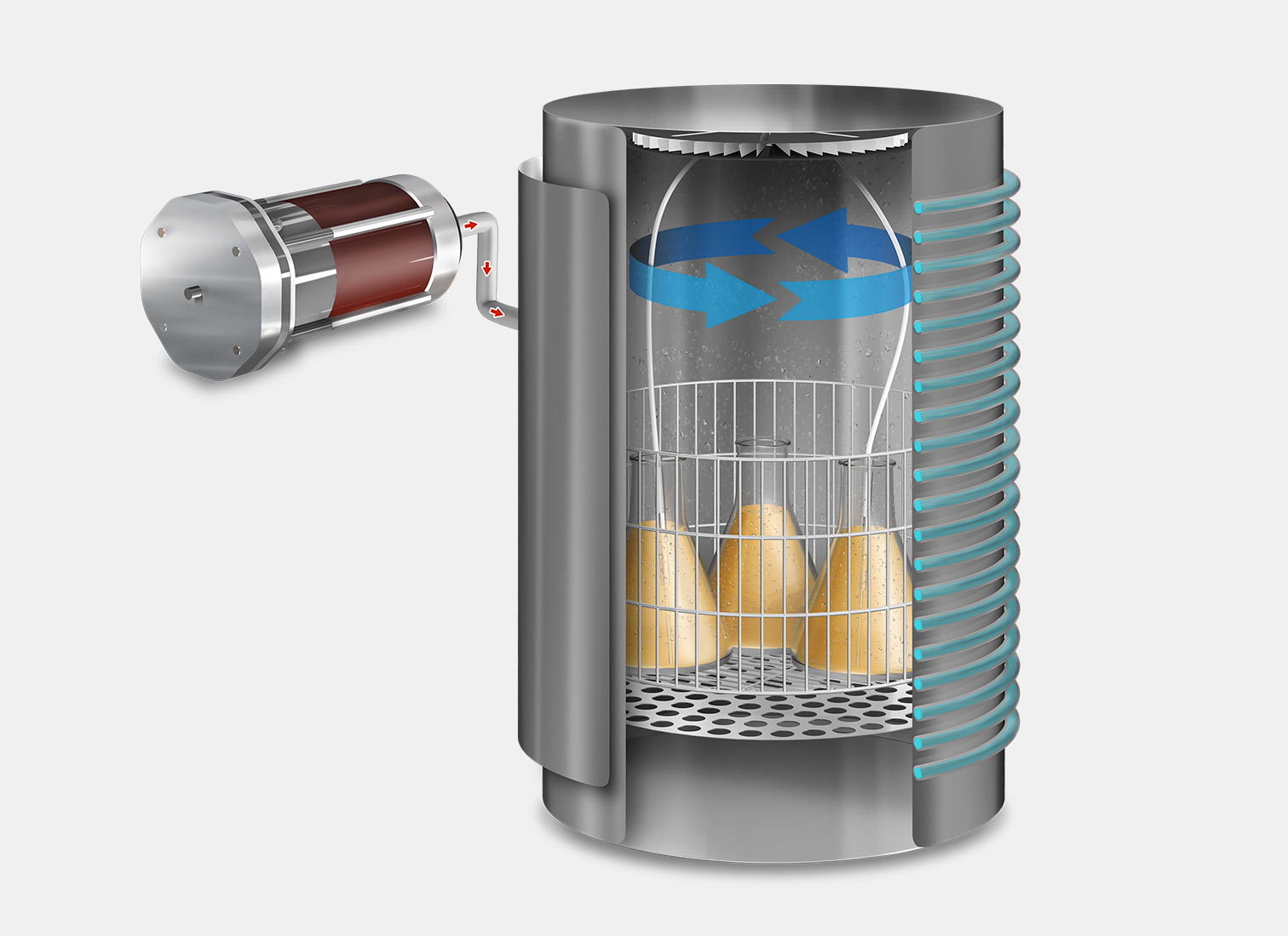 TLV-DUAL autoclave RAYPA pormenor 2