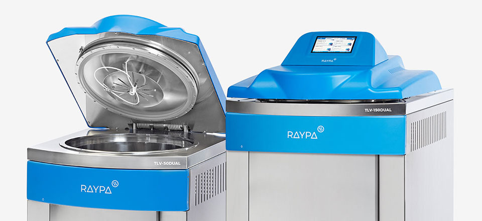 TLV-DUAL Series autoclave from RAYPA