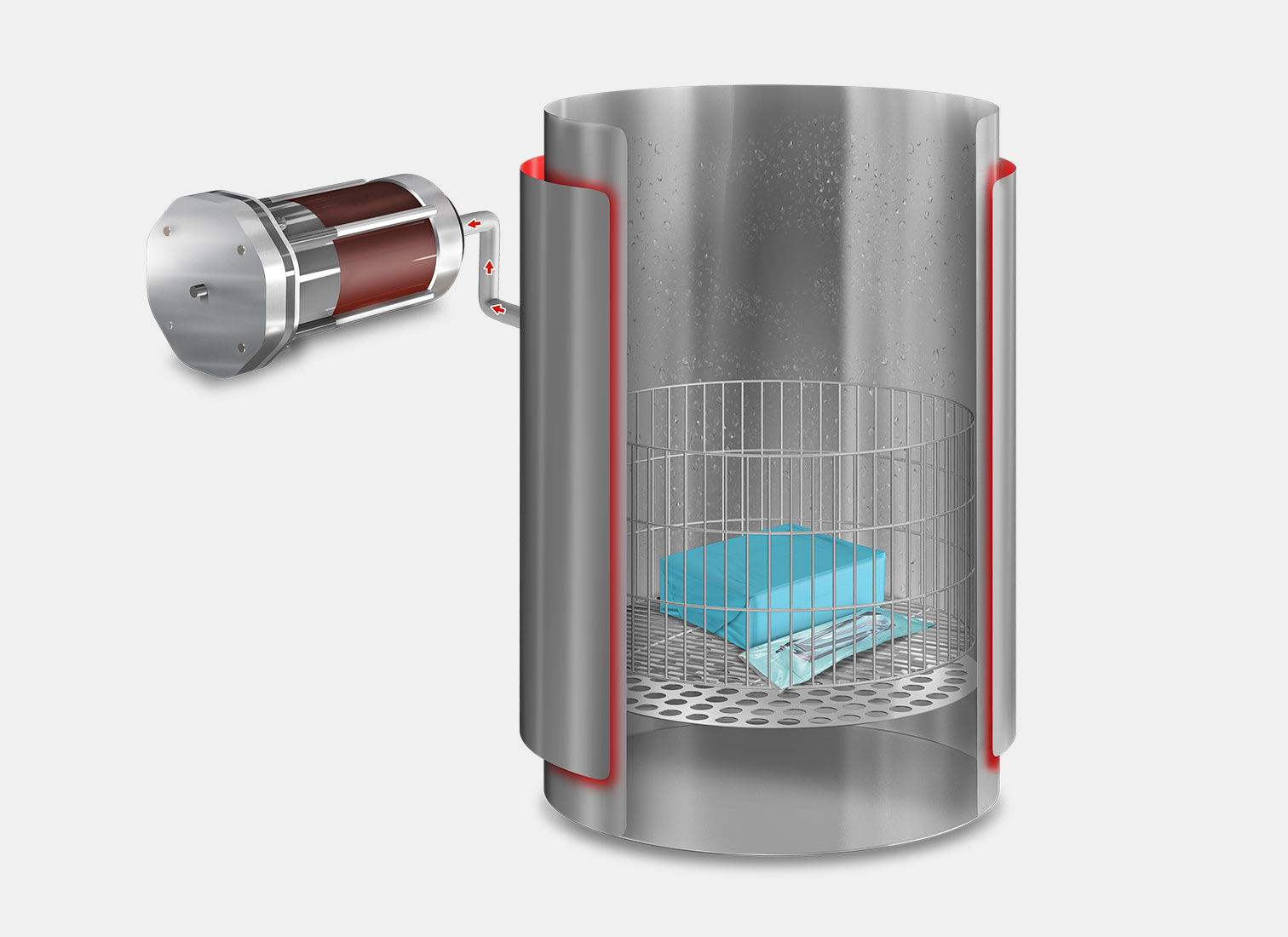 Tecnologia de ponta para esterilização avançada de sólidos