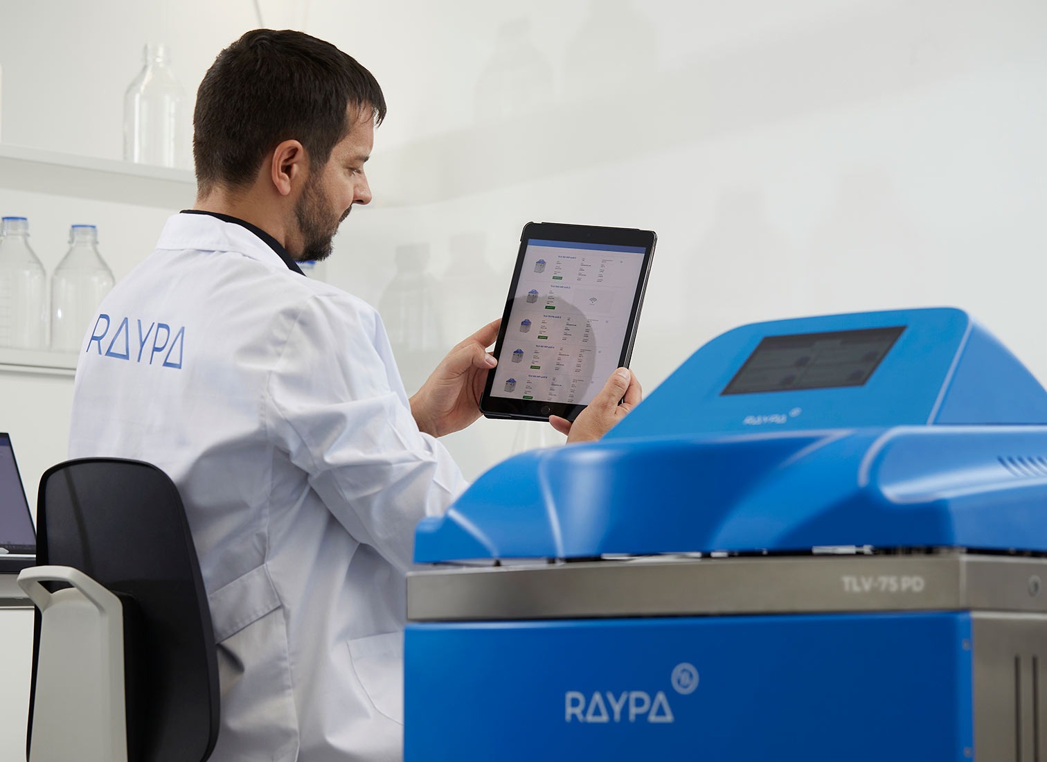 Cloud-based connectivity and advanced technical support RAYPA