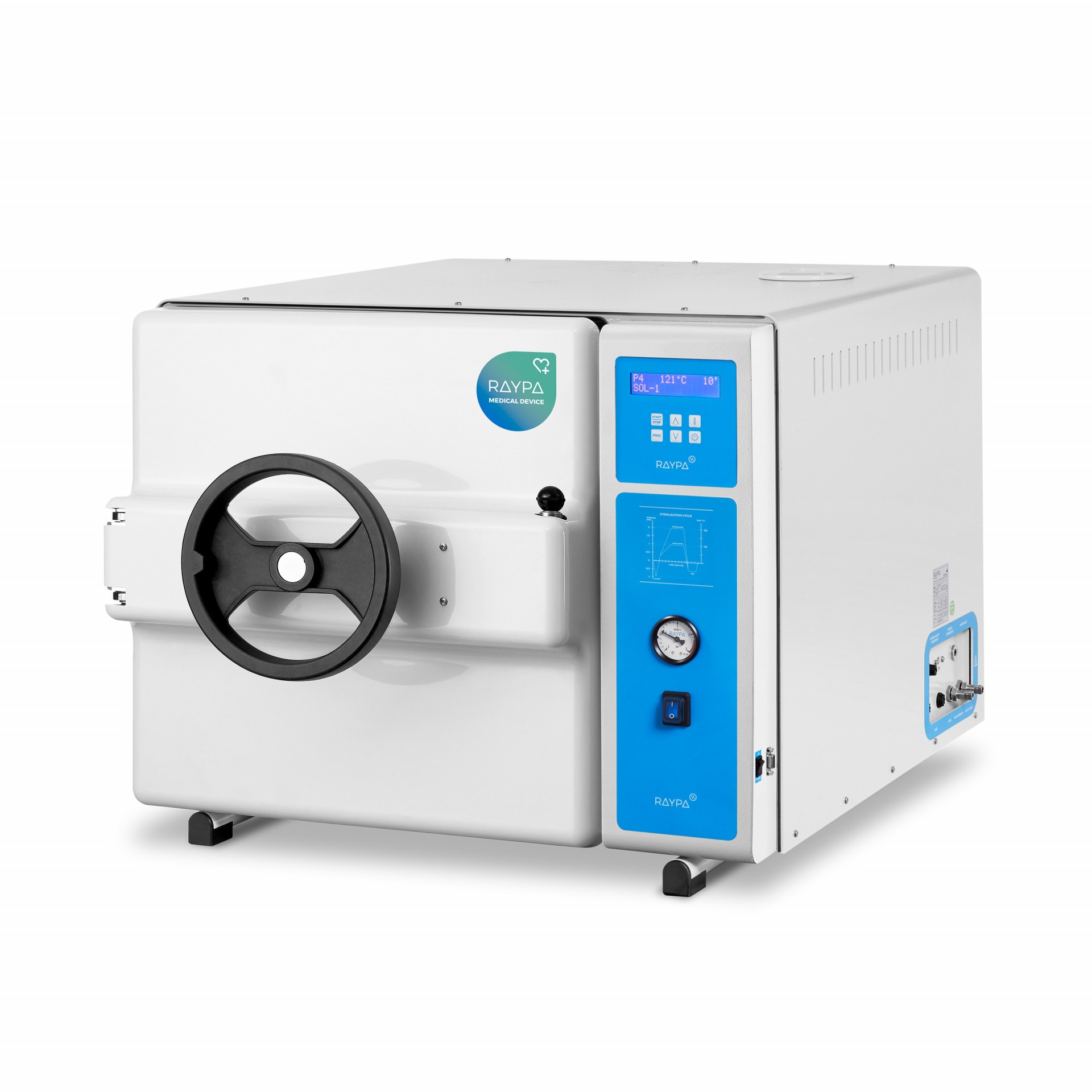 Autoclave medica AHS-DRY da banco di RAYPA