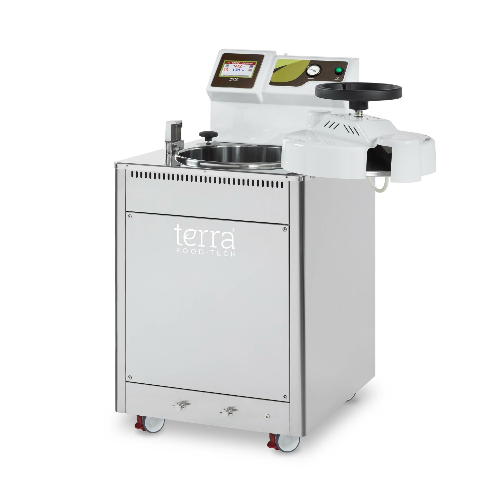 autoclave aberto CFS-V da TERRA Food-Tech