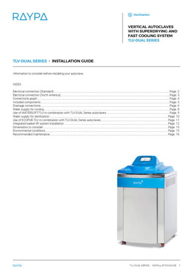 Vertical autoclaves with superdrying and fast cooling system pdf