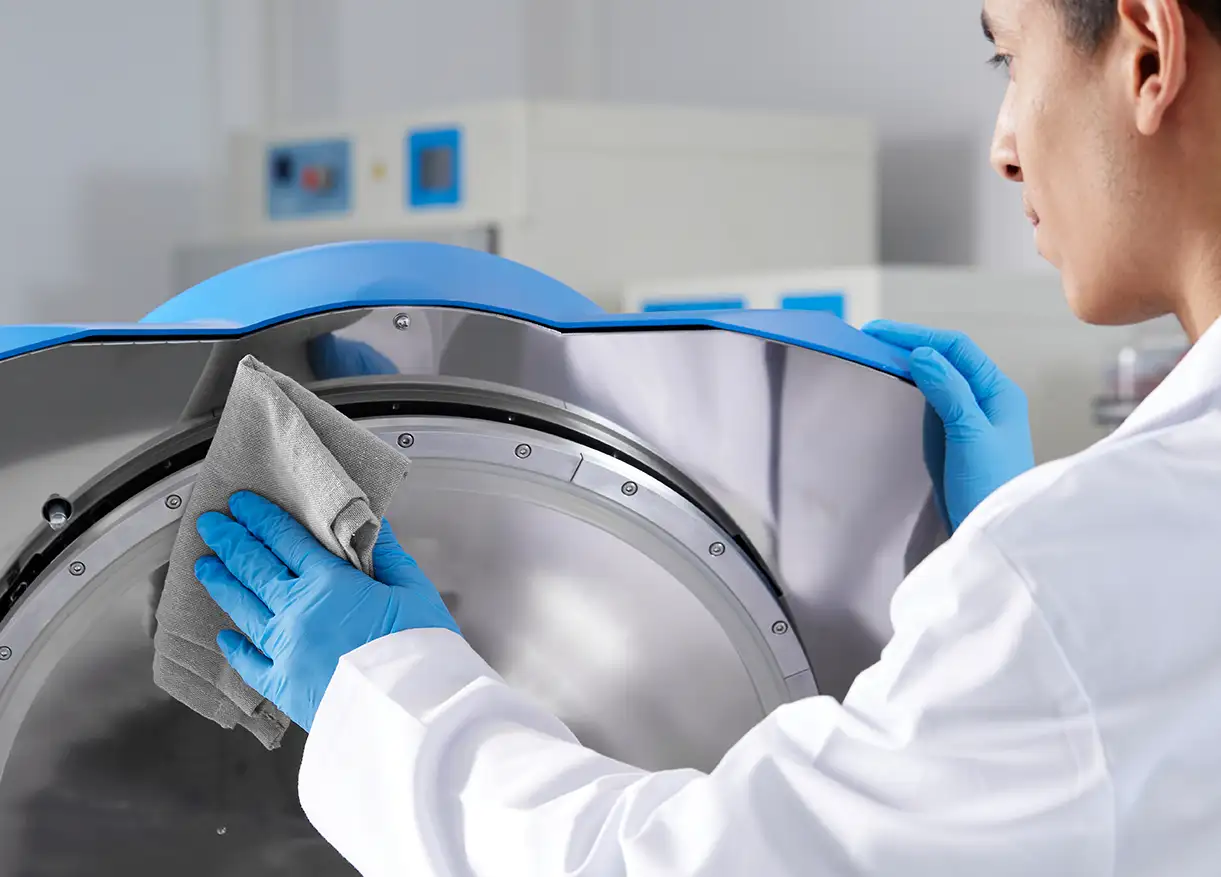 Como limpar um autoclave